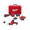 Milwaukee M18 18-Volt Lithium-Ion Cordless Short Throw PEX Press Tool ...