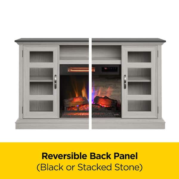 Twin Star Home Duraflame 56 in. Freestanding Electric Fireplace TV