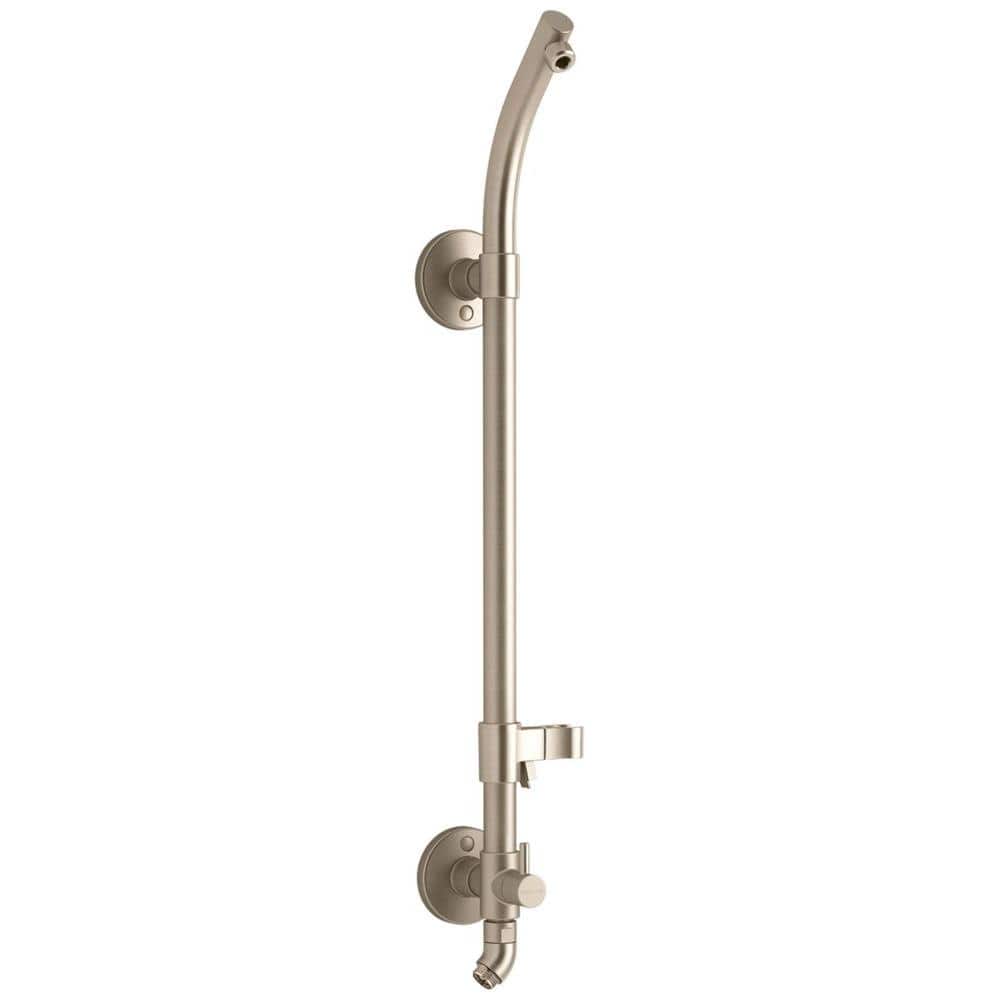 KOHLER HydroRail-S Shower Column in Vibrant Brushed Bronze K-45906