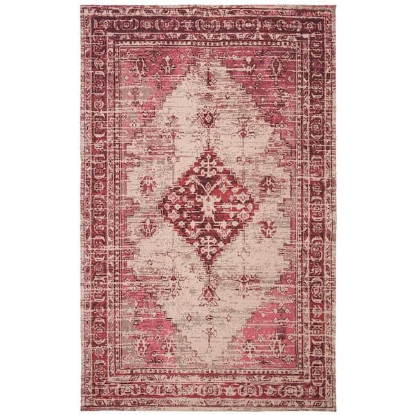 SAFAVIEH Classic Vintage Fuchsia 6 ft. x 9 ft. Oriental Area Rug