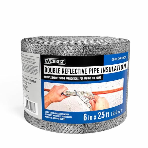 Everbilt 6 in. x 25 ft. Double Reflective Insulation Radiant Barrier