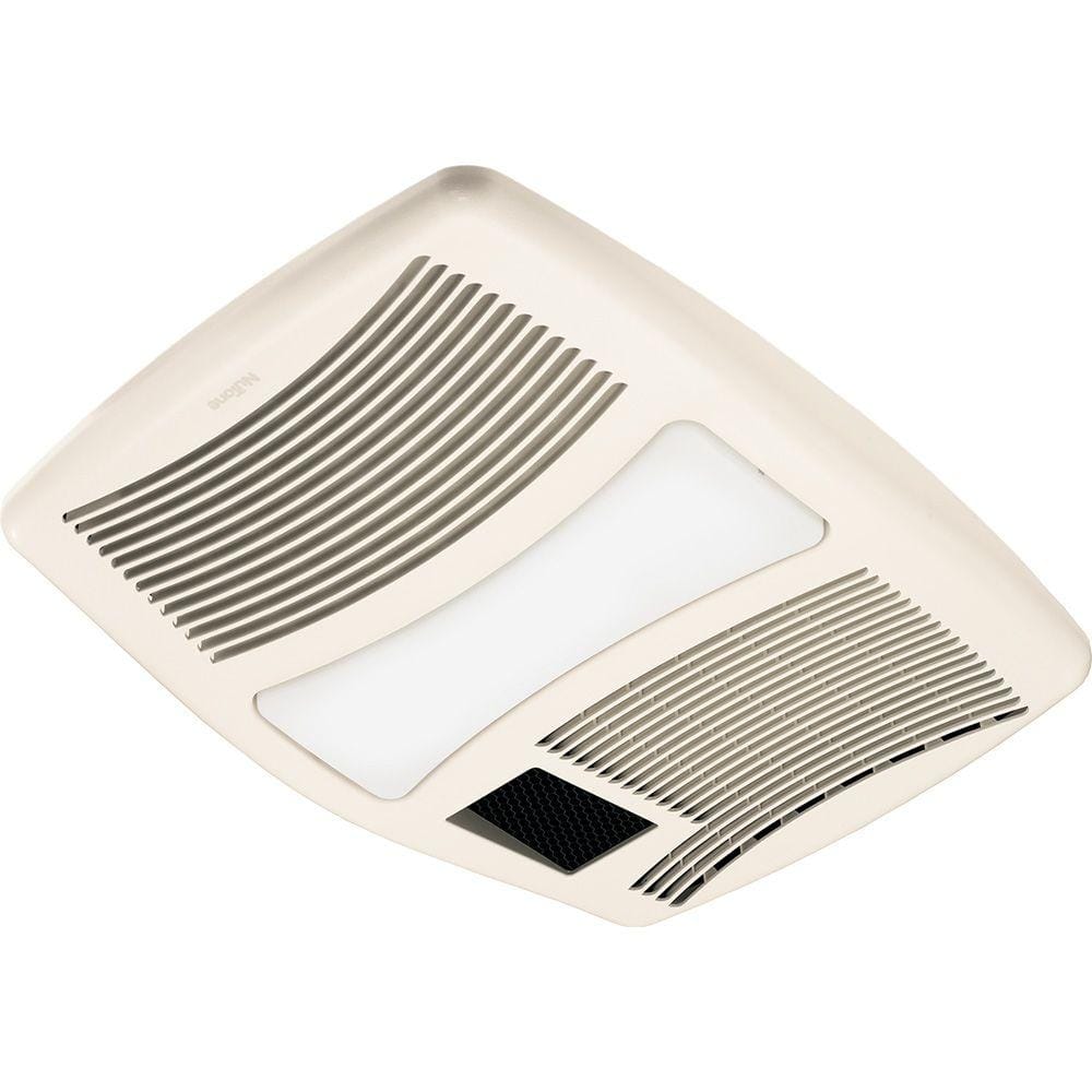 Reviews For Broan Nutone Qt Series Very Quiet 110 Cfm Ceiling Bathroom Exhaust Fan With Incandescent Light And Heater Qtxn110hl The Home Depot