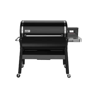 SmokeFire EX6 Wood Fired Pellet Smart Grill in Black (2nd Gen)