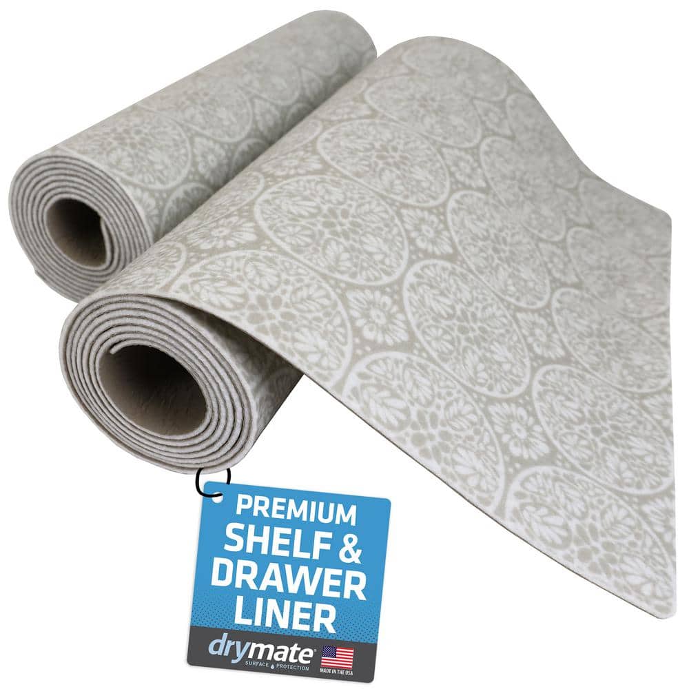 Premium Tan 12 in. D x 0.13 in. H x 59 in. L Slip Resistant Absorbent Water