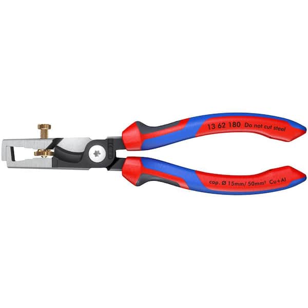 KNIPEX 8 in. Wire Strippers 13 71 8 - The Home Depot
