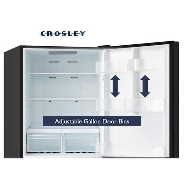 Crosley 30 in. 18.7 Cu. Ft. Bottom Freezer Refrigerator in Black