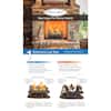 Pleasant Hearth Valley Oak 24 in. Vent-Free Dual Fuel Gas Fireplace Logs  with Remote VFL2-VO24DR - The Home Depot