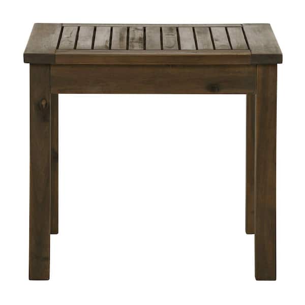 cenadinz Acacia Wood Outdoor Side Table