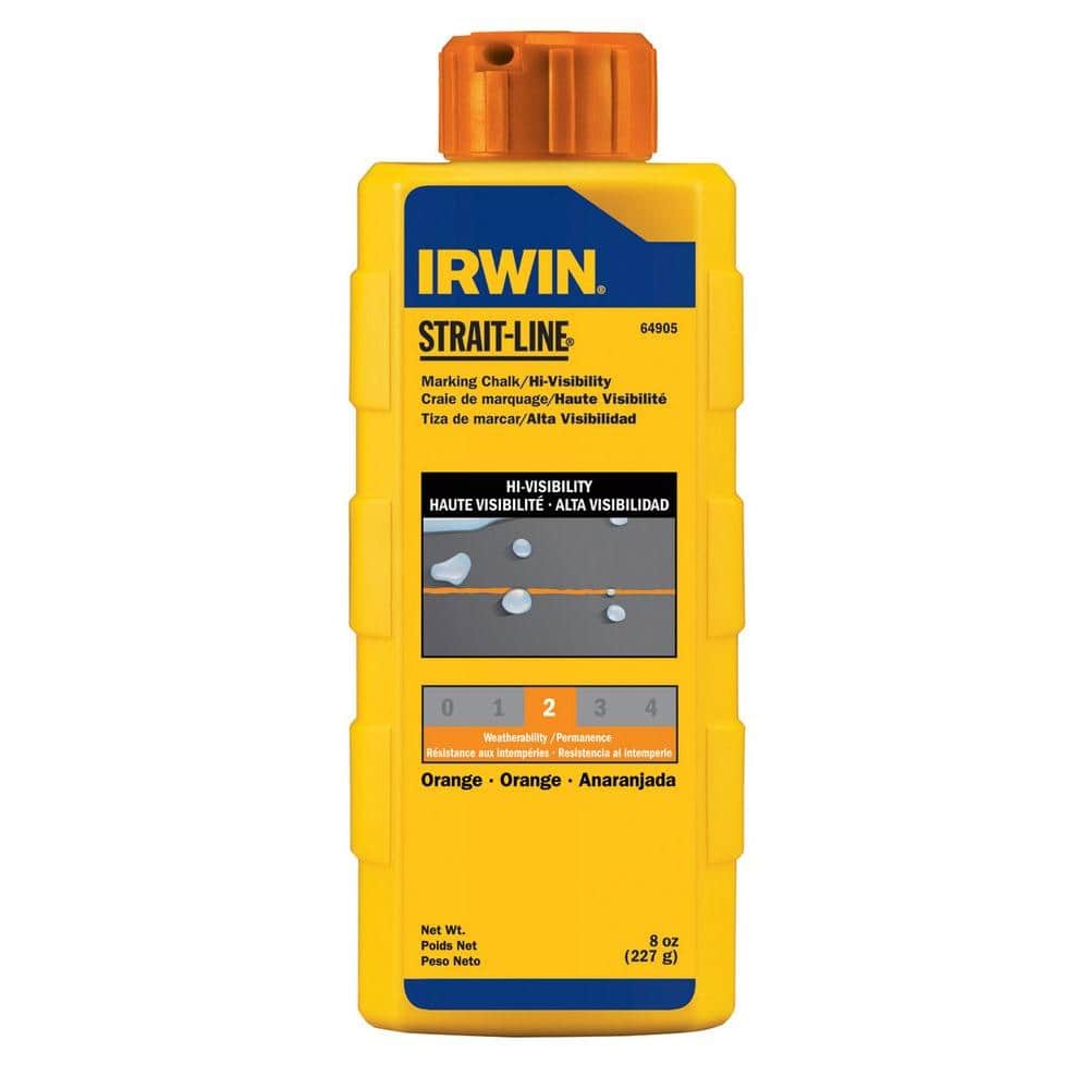 Irwin Strait-Line 100 Ft. Speed Line Chalk Pro Reel + Red Chalk, 4