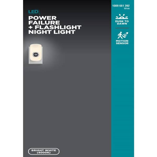 thumbnail image 2 of SYLVANIA Power Failure LED Night Lights – Emergency Backup, Motion Activated, 3 Pack, Rechargeable 2 of 6