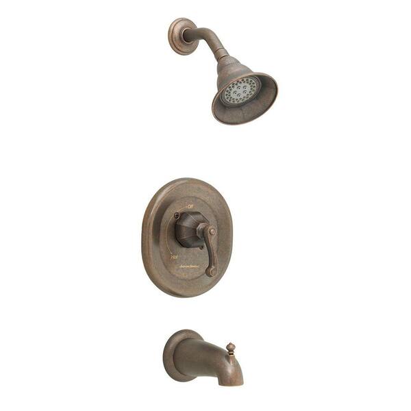 American Standard Dazzle Pressure Balance 1-Handle Tub and Shower Faucet Trim Kit in Oil Rubbed Bronze (Valve Sold Separately)