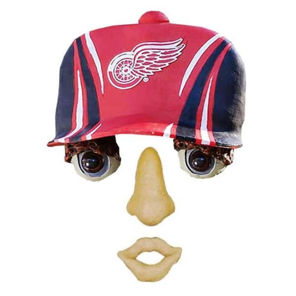 Team Sports America 14 in. x 7 in. Forest Face Detroit Red Wings