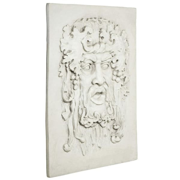 Design Toscano 17 in. H Opimus, God of the Grapes, Italian Style Medium Wall Sculpture