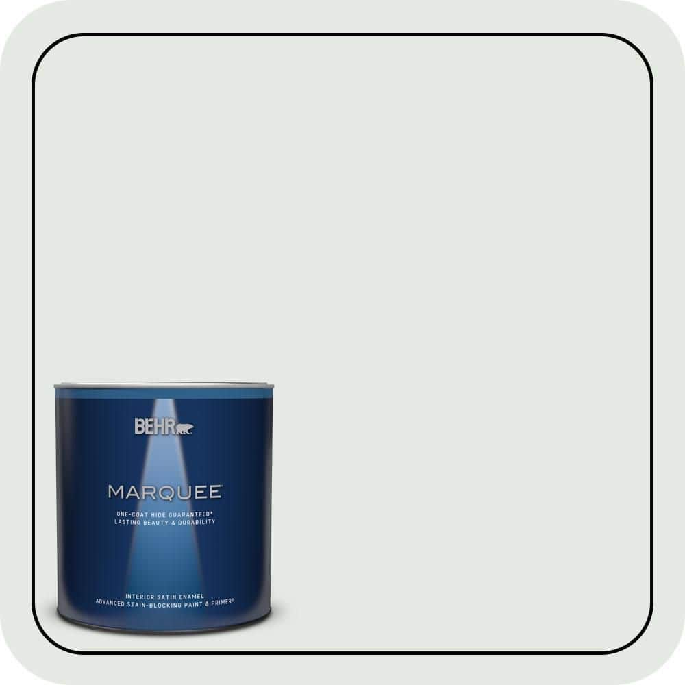 1 qt. #BLW-7 Wind Chill Satin Enamel Interior Paint & Primer price history on PriceWatchPro