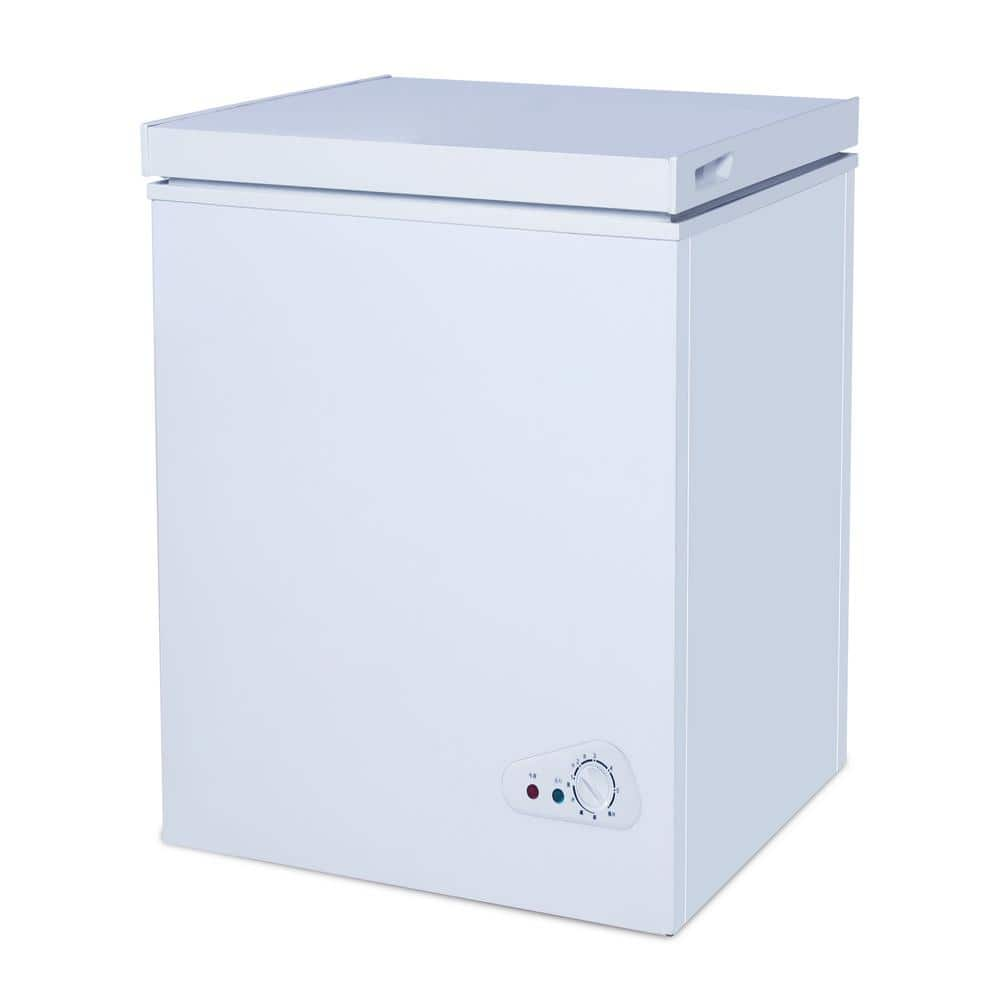 JEREMY CASS 21 in. 3.5 cu. ft. Manual Defrost Chest Freezer with ...