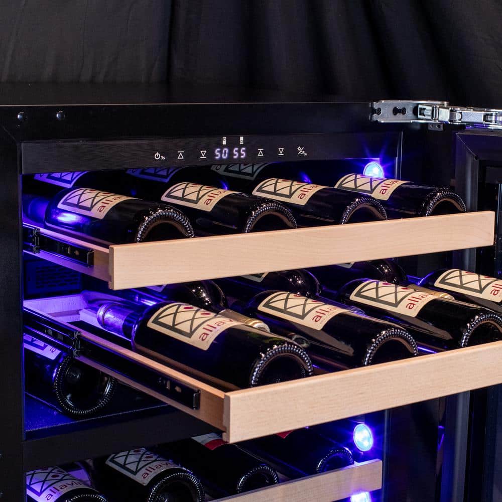 Allavino 24'' Panel Ready Single Zone Wine Refrigerator with LED Lighting