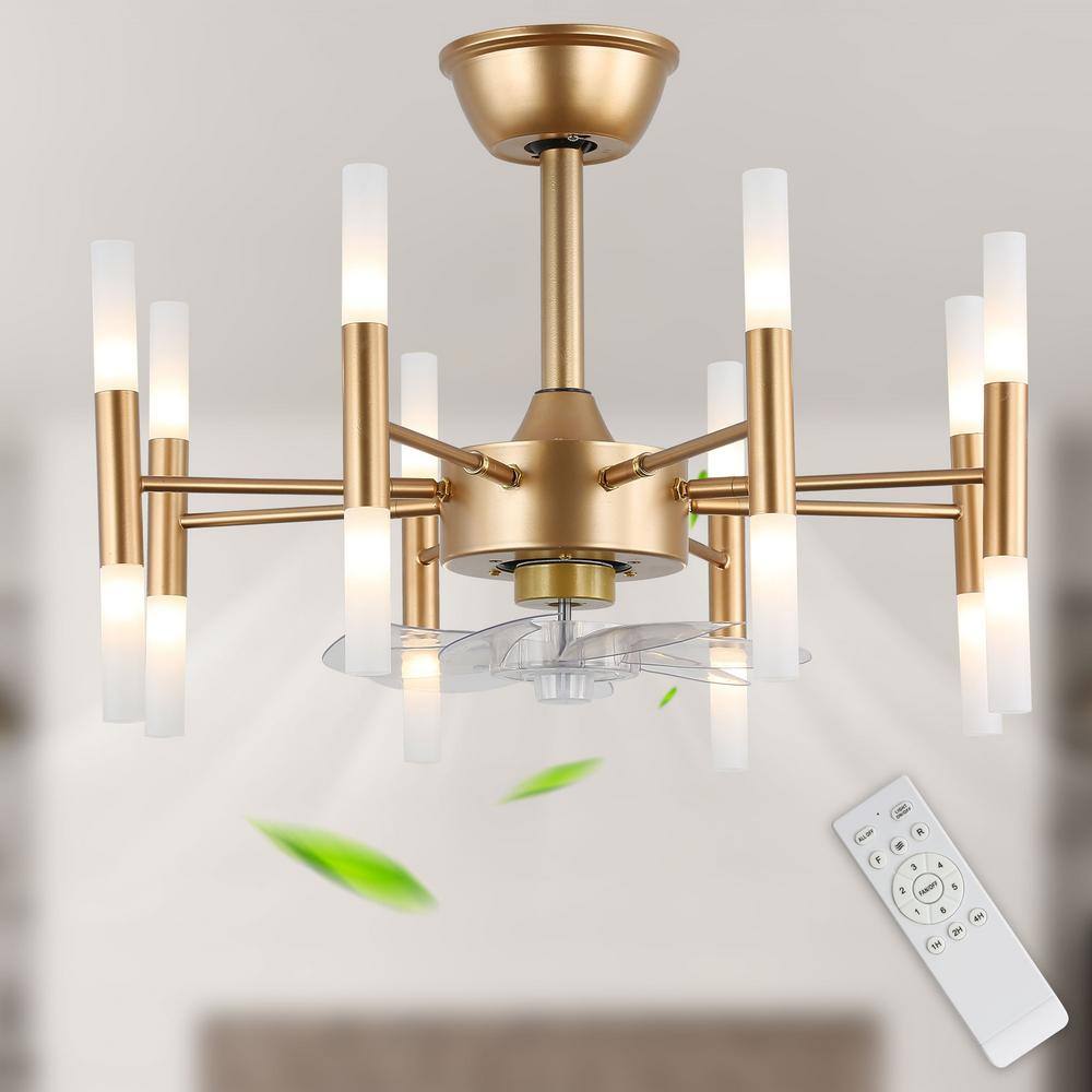 Modern 23 in. Indoor Gold Standard Reversible Ceiling Fan with Lights and Remote, Luxury 6-Speed Ceiling Fan price history on PriceWatchPro