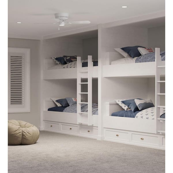 AirPro Hugger 42 in. Indoor White Ceiling Fan