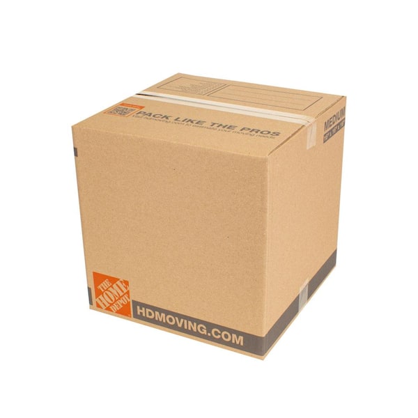 Download The Home Depot Standard Moving Box 15 Pack 16 In L X 16 In W X 16 In D 16x16box15 The Home Depot