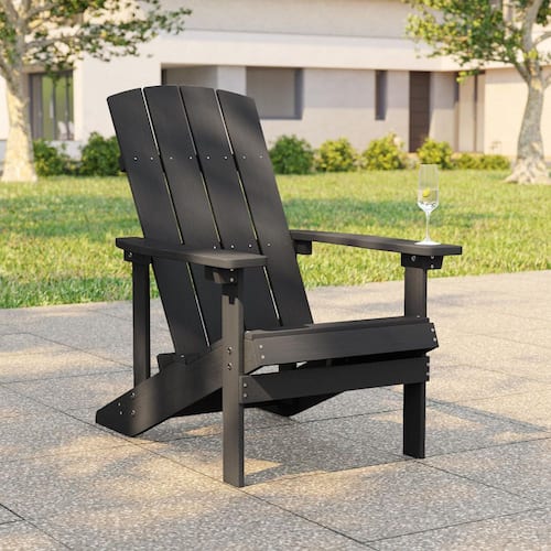 Recycled Plastic Weather Resistant Outdoor Patio Adirondack Chair