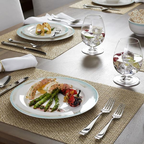 Oneida Moda 65-Piece Silver 18/10-Stainless Steel Flatware Set