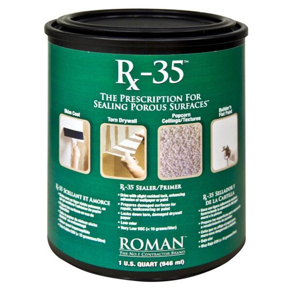 Roman Rx-35 1 qt. Drywall Repair and Sealer Primer