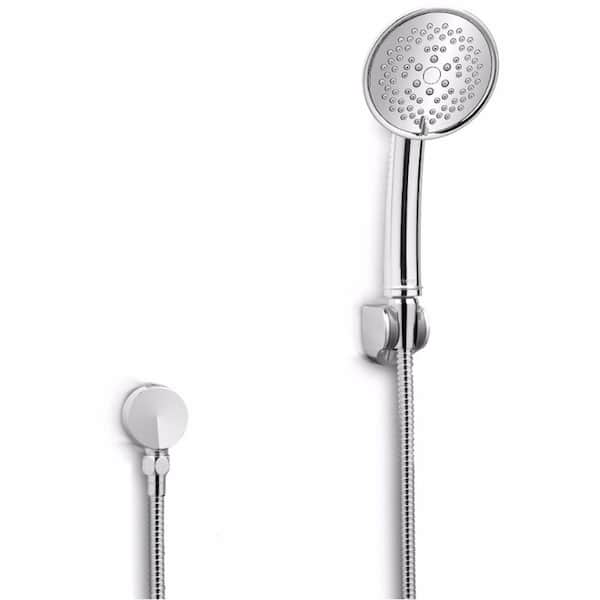 TOTO Transitional Collection Series 5-Spray 5.5 in. Single Wall Mount Handheld Adjustable Shower Head in Polished Chrome