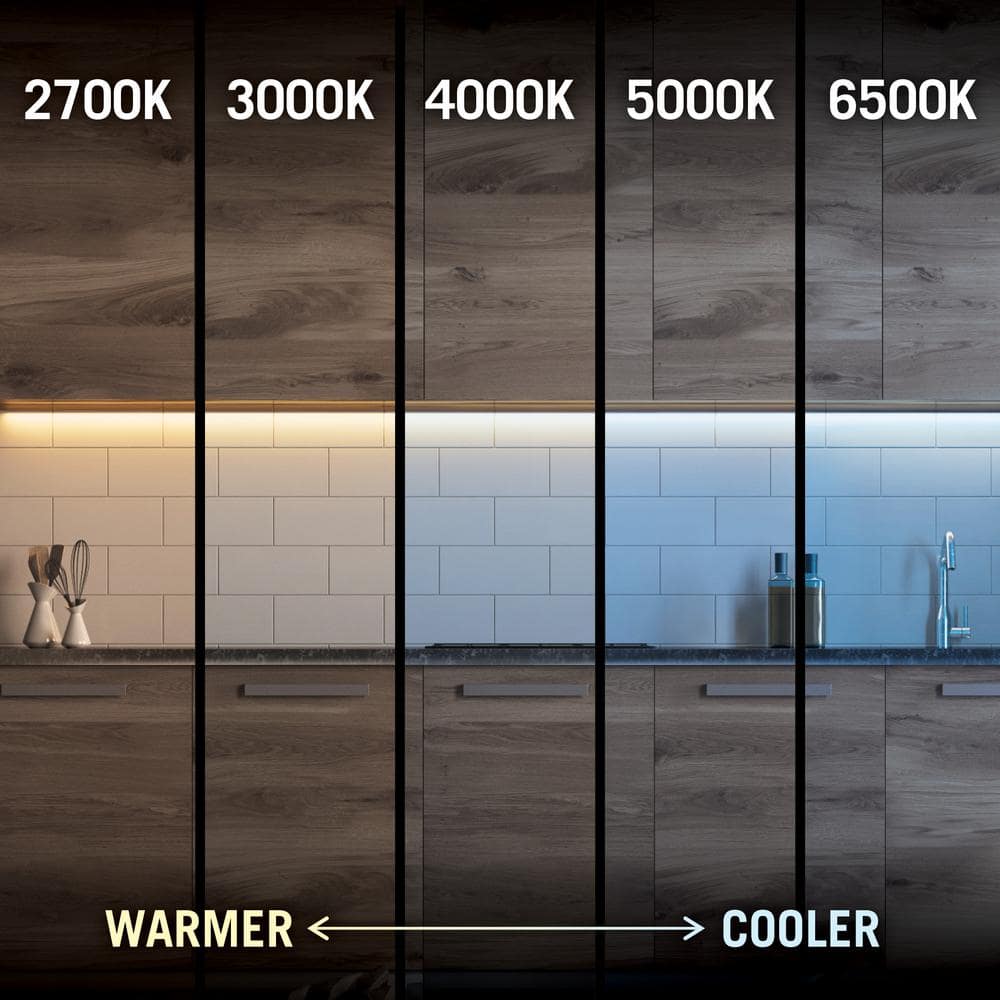 Warm White 8.2 ft LED Under Cabinet Tape Light