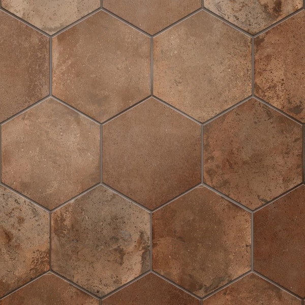 Archai Hex Bold 9 in. x 11 in. Porcelain Floor and Wall Tile (5.61 sq. ft. /Case)
