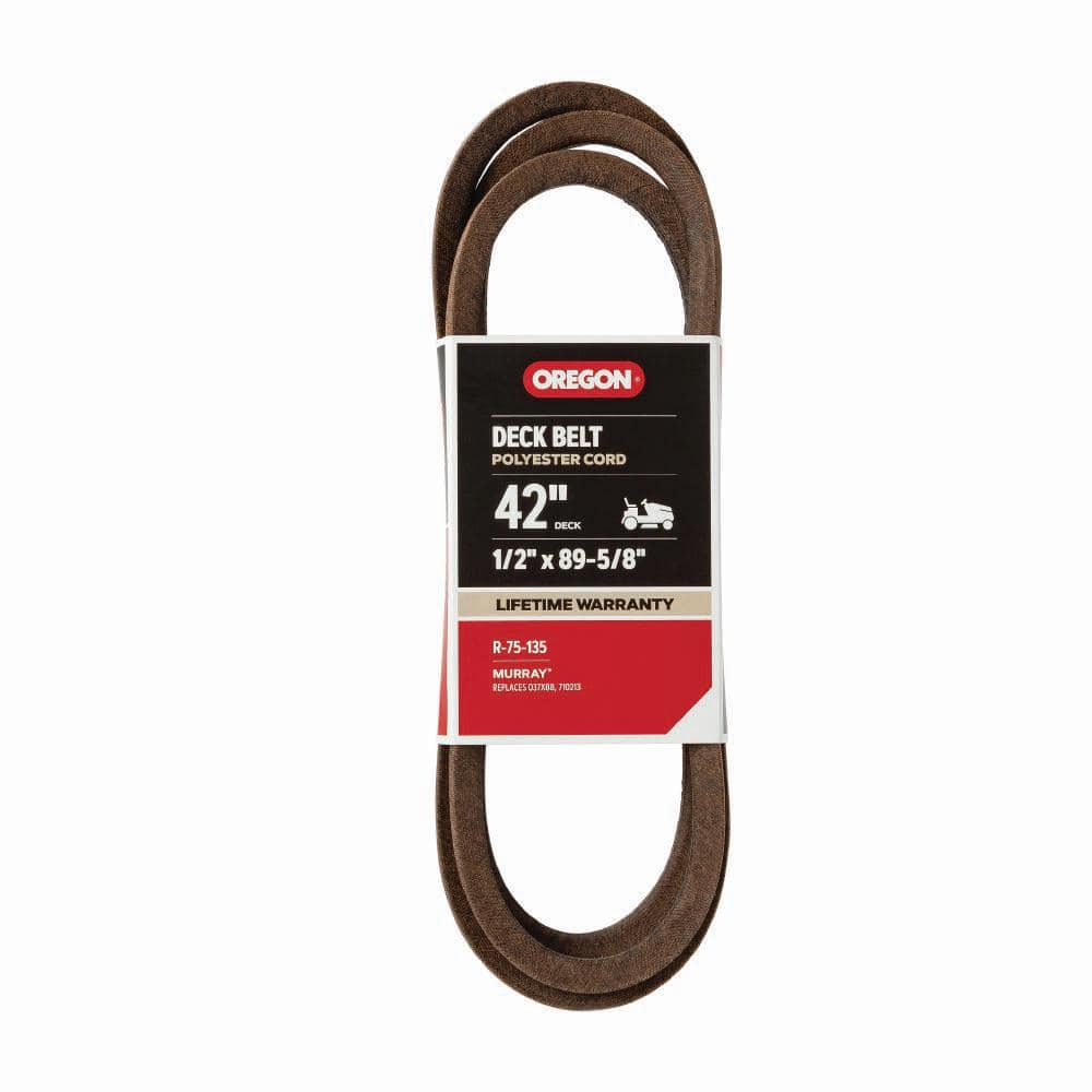 Replacement Belt 1/2 in. x 89-5/8 in. for 42 in. Deck Riding Mowers, Fits Murray (R-75-135) price history on PriceWatchPro