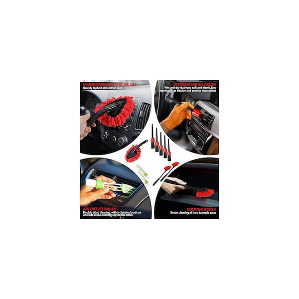 Tahanbath 35 Piece Car Detailing Kit, Interior Exterior Auto Care