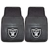 Las Vegas Raiders Las Vegas Raiders 2-Piece Heavy Duty Vinyl Car Mat shops Set, Front