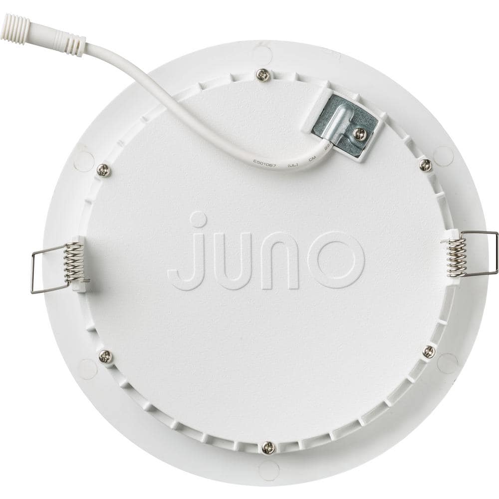 Wafer 6" Slim LED Downlight in Matte White for Indoor/Outdoor Use