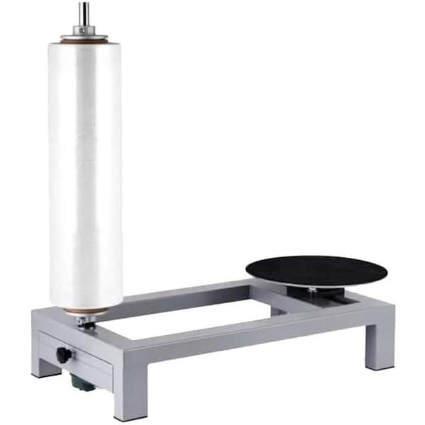 N/A 220 lbs. Capacity Manual Pallet Wrapper 32 x 16.75 x 10.25 in. All-Metal Heavy Duty Film Dispenser Packaging Machine
