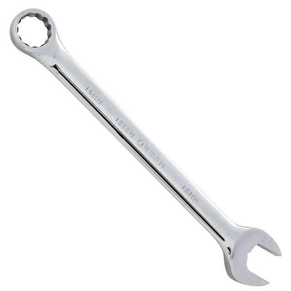 URREA 9mm 12 Point Combination Chrome Wrench