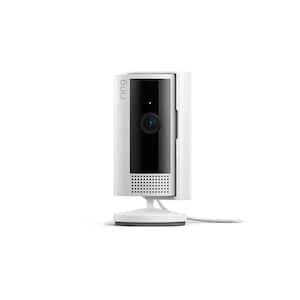 Indoor Cam (2nd Gen) - Plug-In Smart Security Wifi Video Camera, with Included Privacy Cover, Night Vision, White