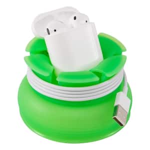 Nest X-Large USB Cable/Earbud Storage Case, Green