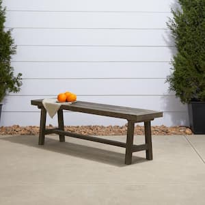 Renaissance 3-Person Wood Outdoor Bench