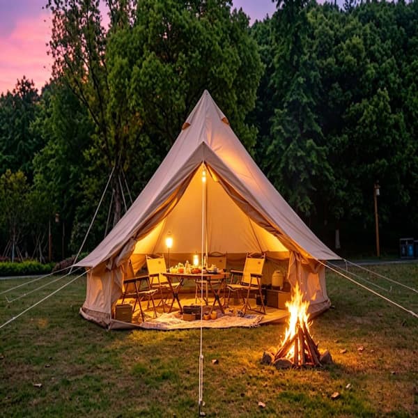 tente mckinley Easi-up 3 Person Camping Tent Columbus Columbus Steps 6000 Sleeps 3 persons GO Expert App | Select Color:Brown