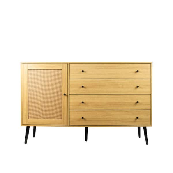 wetiny Oak Sideboard with Shelves