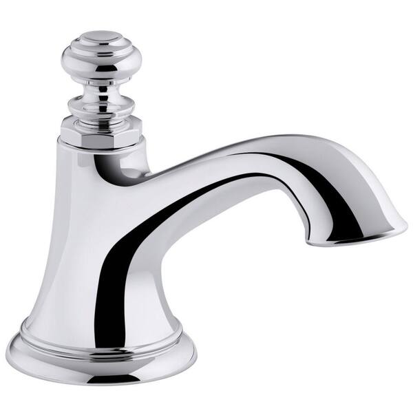 KOHLER Artifacts 5.375 in. Bathroom Sink Spout with Bell Design in Polished Chrome