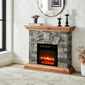 Heat Flame fireplace B Fireplace Stoves Electric Freestanding Flame Fireplace for 900W 1800W for Home and Office 