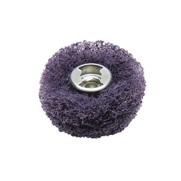 EZ Lock 15/16 in. Rotary Tool 320-Grit Finishing Abrasive Buffs (2-Pack)