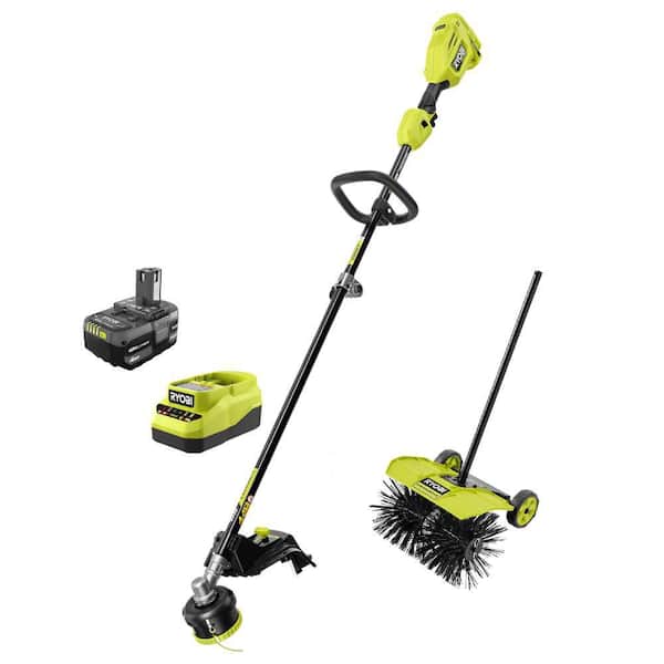 RYOBI ONE+ HP 18V Brushless 15 in. Attachment Capable String