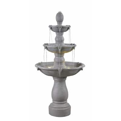 Plantation Resin Outdoor Floor Fountain