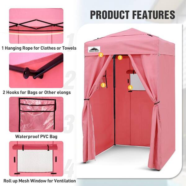 strapless open back dress Flex Compact 5x5 Pop-up Canopy Changing Room  Eagle Peak