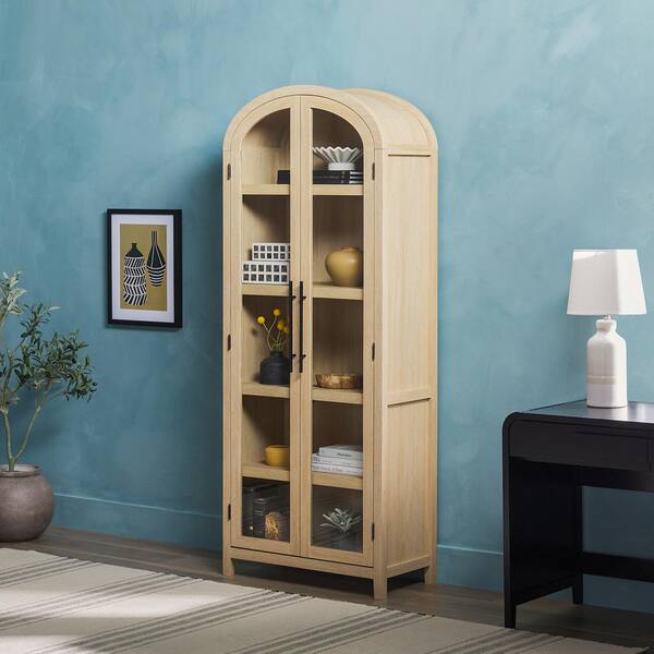 Walker Edison Furniture Company Arched 76 in. Tall Coastal
