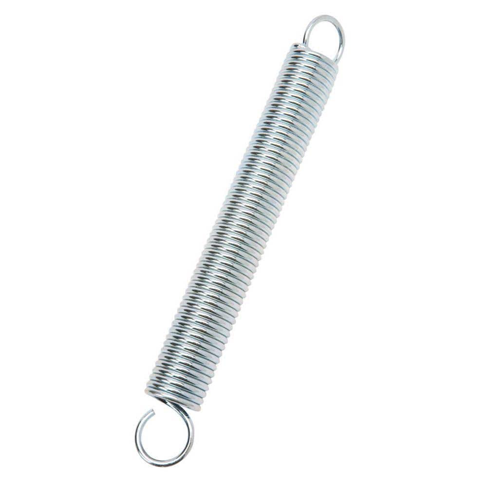 Everbilt 1 in. x 8-1/2 in. Zinc Plated Extension Spring 15618 - The ...