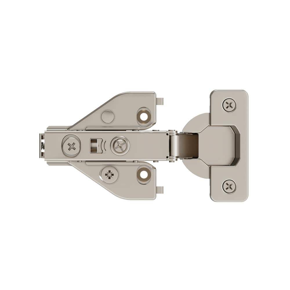 Nickel Full Overlay Self-Closing Euro Concealed Cabinet Hinge