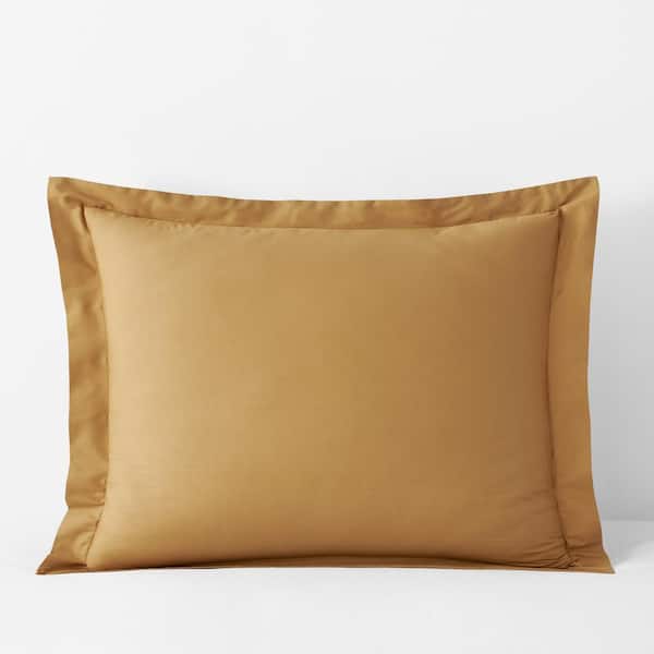The Company Store Company Cotton Amber Cotton Percale Standard Sham